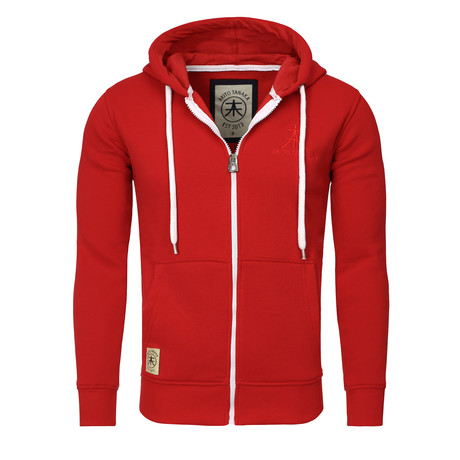 Hoodie // Red (Small)