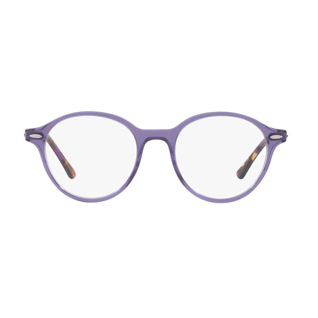 Unisex Dean Round Optical Frames // Violet Tortoise