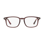 Ray-Ban // Men's 0RX5353 Squared Optical Frames // Opal Brown