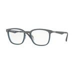 Nylon Optical Frame // Gunmetal Blue