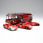 Bartoletti Transporter 642 Gift Set // Ferrari 500 TR (2) + Ferrari 500 TRC (1)