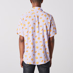 Visitor // Orange Short Sleeve Shirt // Sky (XL)