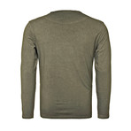Oil Wash Long Sleeve Shirt // Beige (XX-Large)