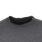 Oil Wash T-Shirt // Black (XX-Large)