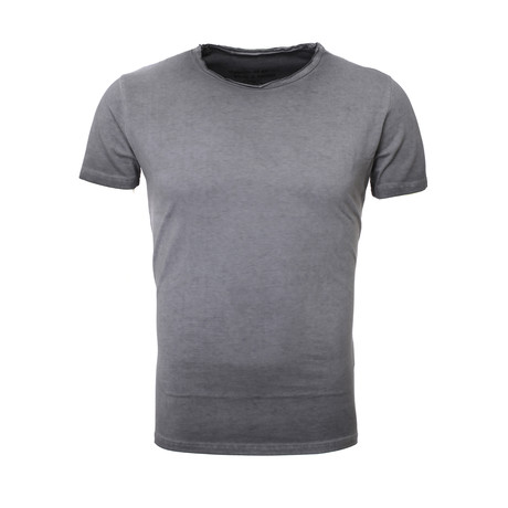 Oil Wash T-Shirt // Anthracite (Small)