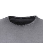 Oil Wash T-Shirt // Anthracite (Small)