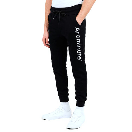 Side Logo Joggers // Black (S)