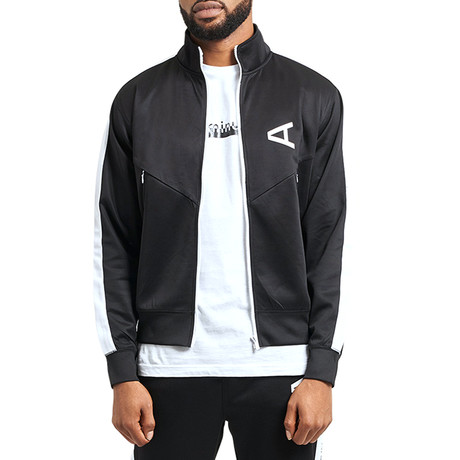 Arc Pilot Zip-Up Sweatshirt // Black (S)