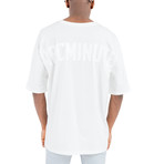 Large Back Logo T-shirt // White (S)