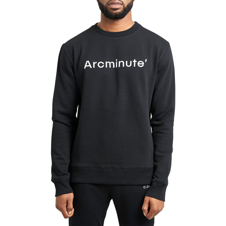 Arc Terrestrial Crew Neck Sweatshirt // Black (S)