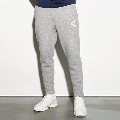 Acre Back Pocket Joggers // Gray Marl + Black (S)