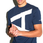 Atlantic T-Shirt // Navy (L)