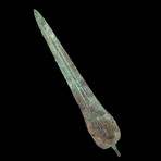 Ancient Luristan Bronze Spear Head // Early Iron Age Weapon