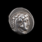 Alexander The Great Silver Tetradrachm // Macedonian Kingdom – Ca. 336-323 BCE // Myriandrus