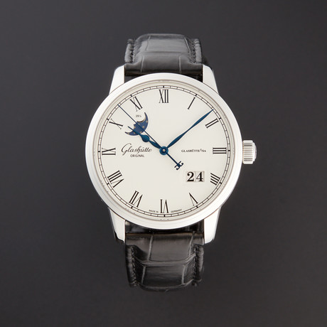 Glashutte Senator Panodate Moon Automatic // 100-04-32-12-04 // Pre-Owned