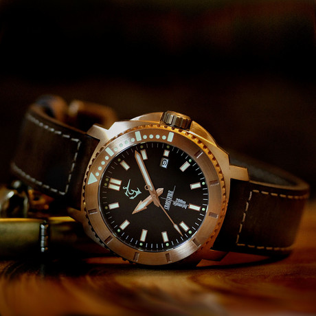 Vancouver Watch Co Bronze Automatic // BRZ-AUTO-002