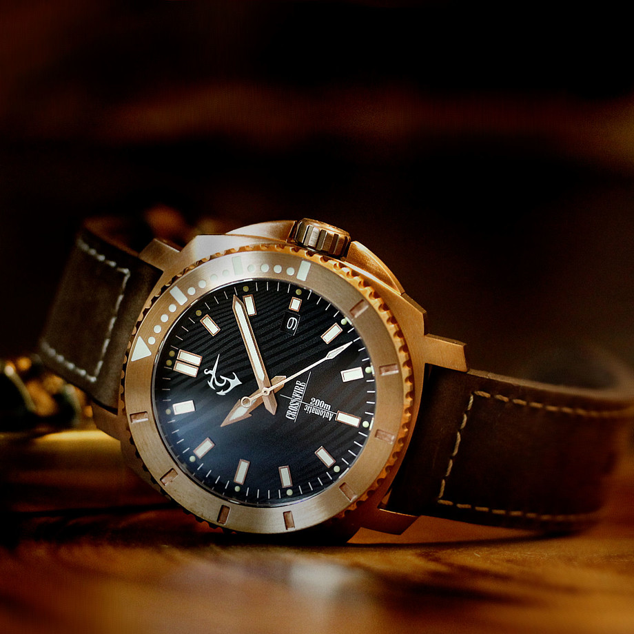 Vancouver Watch Co. Automatic Bronze Dive Watches Touch of Modern