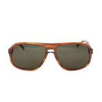 JS645S Sunglasses // Light Havana