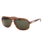 JS645S Sunglasses // Light Havana