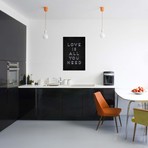 Love I // Galaxy Eyes (18"W x 26"H x 0.75"D)