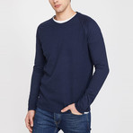 Justice Sweatshirt // Navy (S)