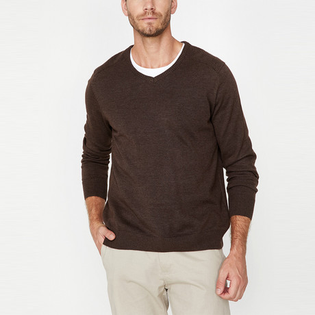 Spencer Sweatshirt // Brown (S)