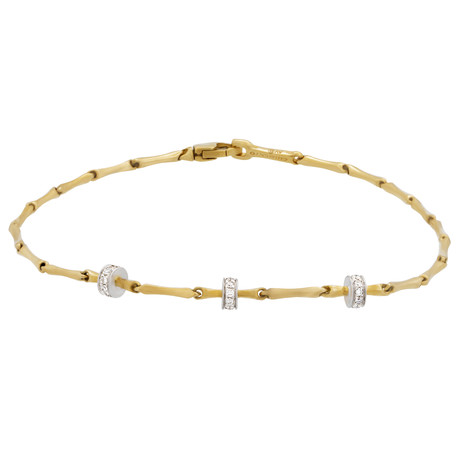 Chimento 18k Yellow Gold Diamond Bracelet