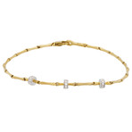 Chimento 18k Yellow Gold Diamond Bracelet