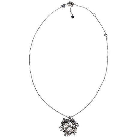 Pasquale Bruni Prato Fiorito 18k White Gold Diamond Necklace