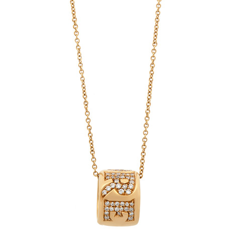 Pasquale Bruni Amore 18k Rose Gold Diamond Necklace