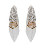 Chimento 18k Two-Tone Gold Diamond Earrings