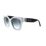 Marc Jacobs // Women's Cat-Eye Sunglasses // Black +White + Gray