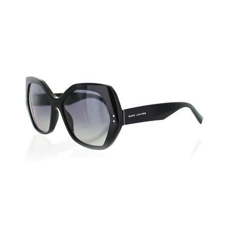 Marc Jacobs // Women's Cat-Eye Sunglasses V2 // Black + Dark Gray