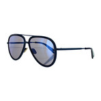 Vilebrequin // Unisex 1722137 Aviator Sunglasses // Blue