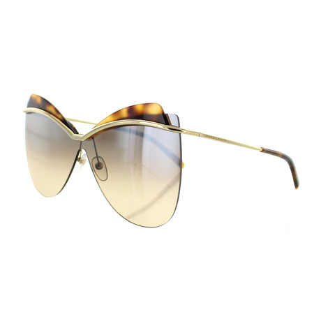 Marc Jacobs // Women's Cat-Eye Sunglasses // Gold+ Brown