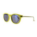 Vilebrequin // Unisex 1922100 Round Sunglasses // Lime