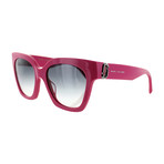 Marc Jacobs // Women's Cat-Eye Sunglasses // Fuchsia + Gray