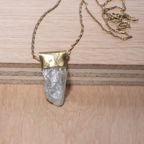 Organic Fluorite Necklace