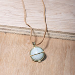 Polished Aquamarine Necklace