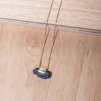 14K Gold Apatite Necklace