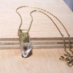 Organic Clear Quartz Necklace