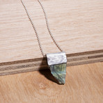 Silver Labradorite Necklace