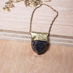 Organic Black Tourmaline Necklace