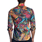 Long Sleeve Shirt // Multicolor Print (2XL)