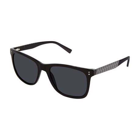 Men's Rhett Square Polarized Sunglasses // Black