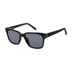 Men's Hugo Square Polarized Sunglasses // Black