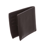 Dunhill // Black Leather Bi Fold Wallet // Pre-Owned