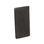 Louis Vuitton // Black Taiga Leather Brazza Wallet // Black // Pre-Owned