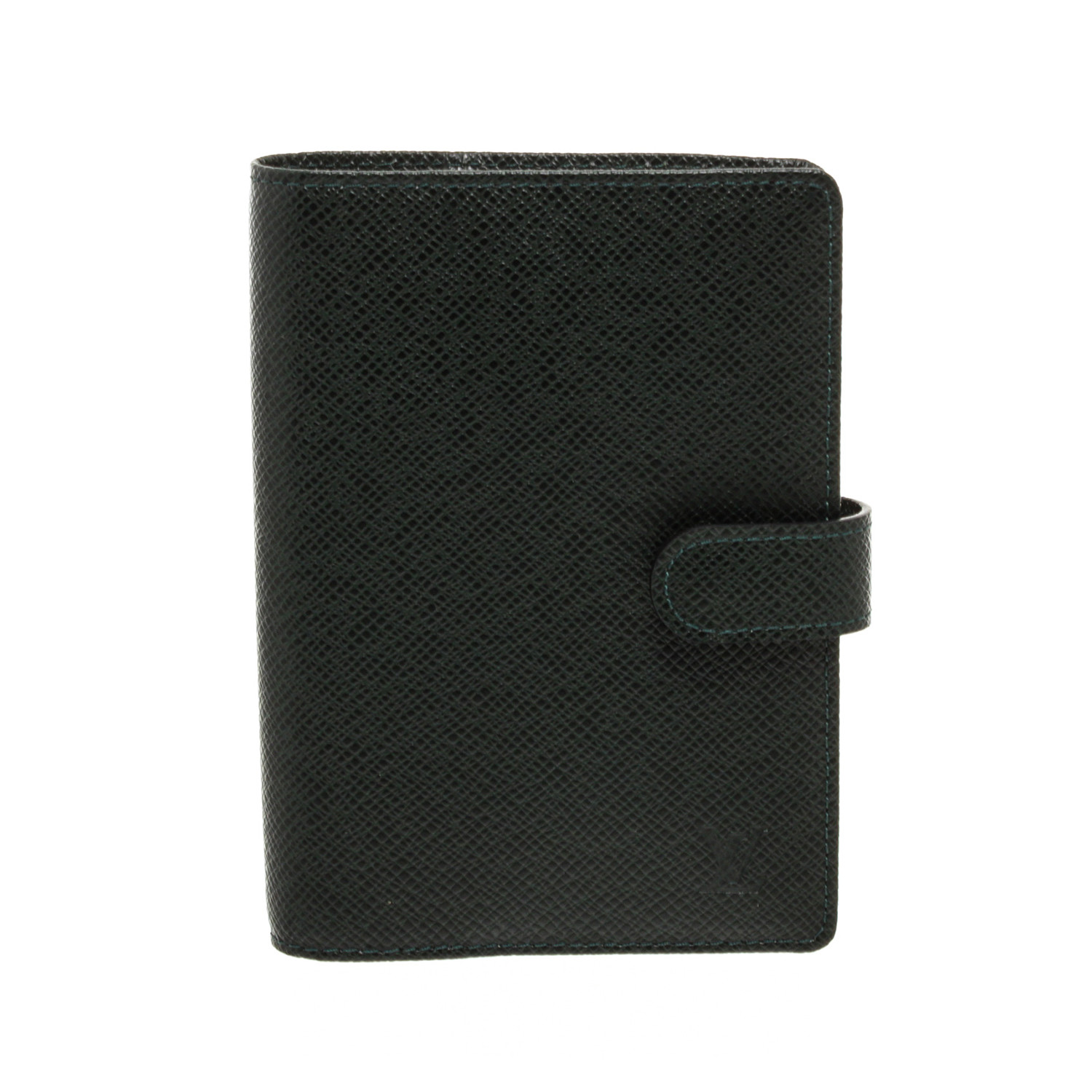 Louis Vuitton // Taiga Leather Small Ring Agenda Holder Cover // Green // Pre-Owned - Louis ...