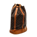 Louis Vuitton // Monogram Canvas Leather Randonne Backpack Bag // Pre-Owned